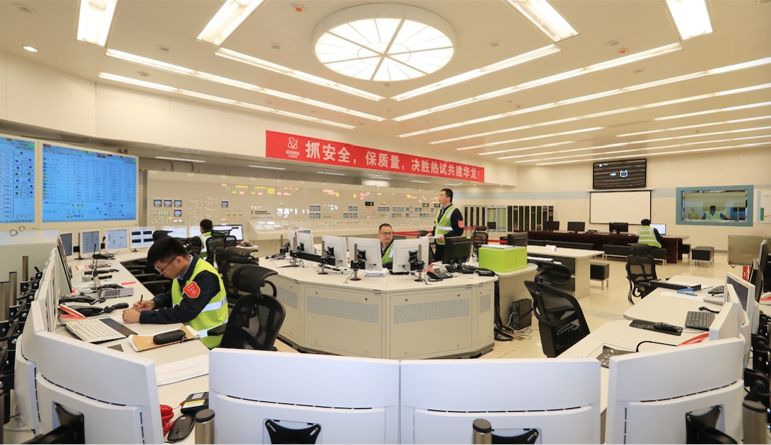 2020年1月8日,5号机组热试热态试验开始