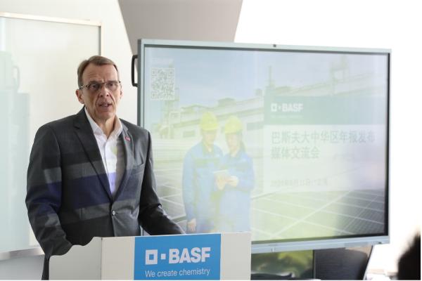 巴斯夫大中华区总裁兼董事长柯迪文(Stephan Kothrade)